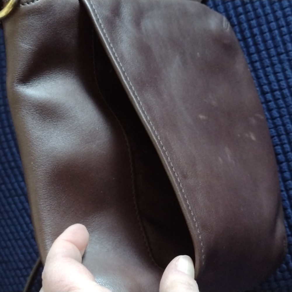 Coach Crossbody Brown Leather E23-9592 - Picture 5 of 9